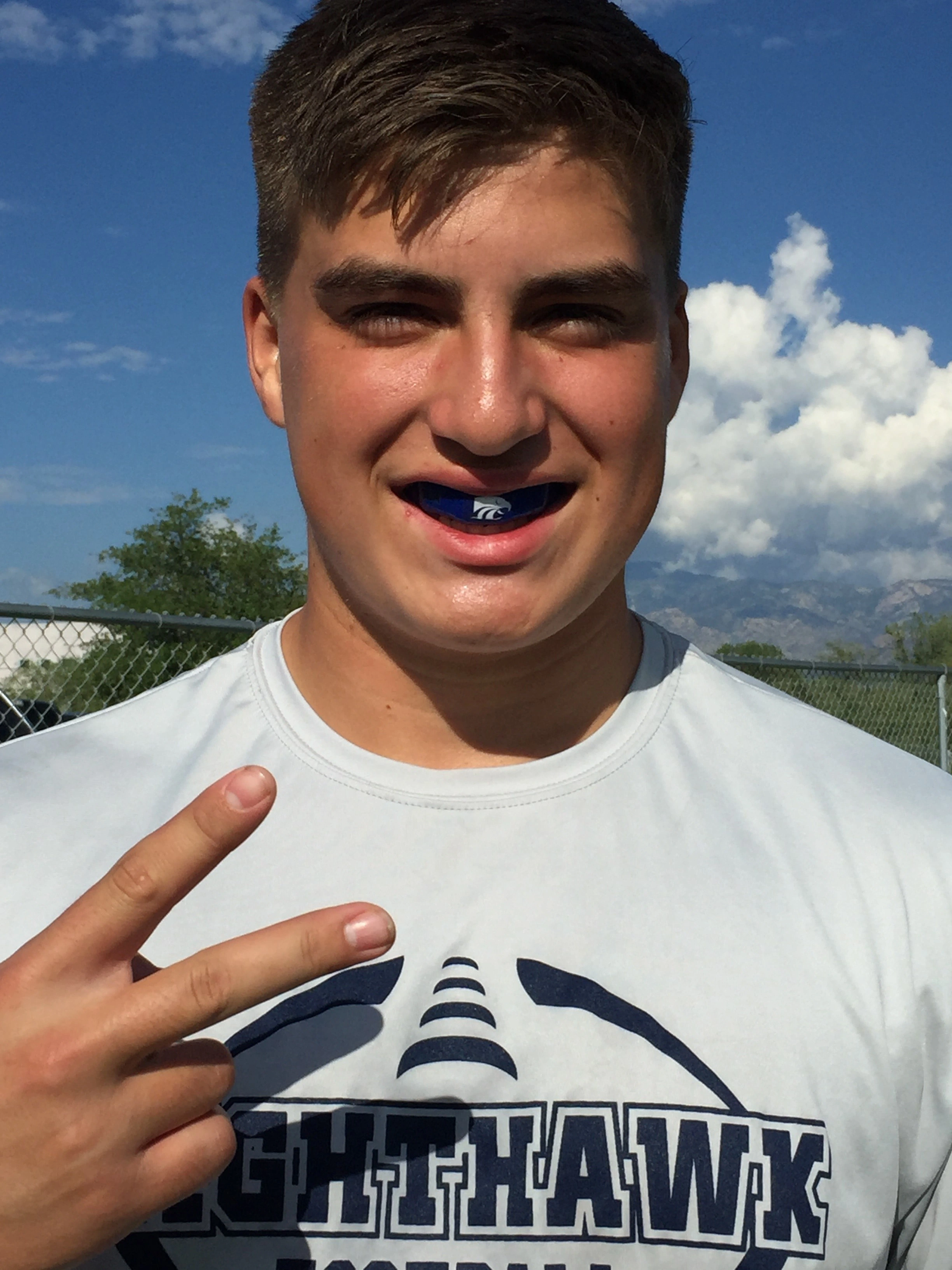 Ironwood Ridge High School football players