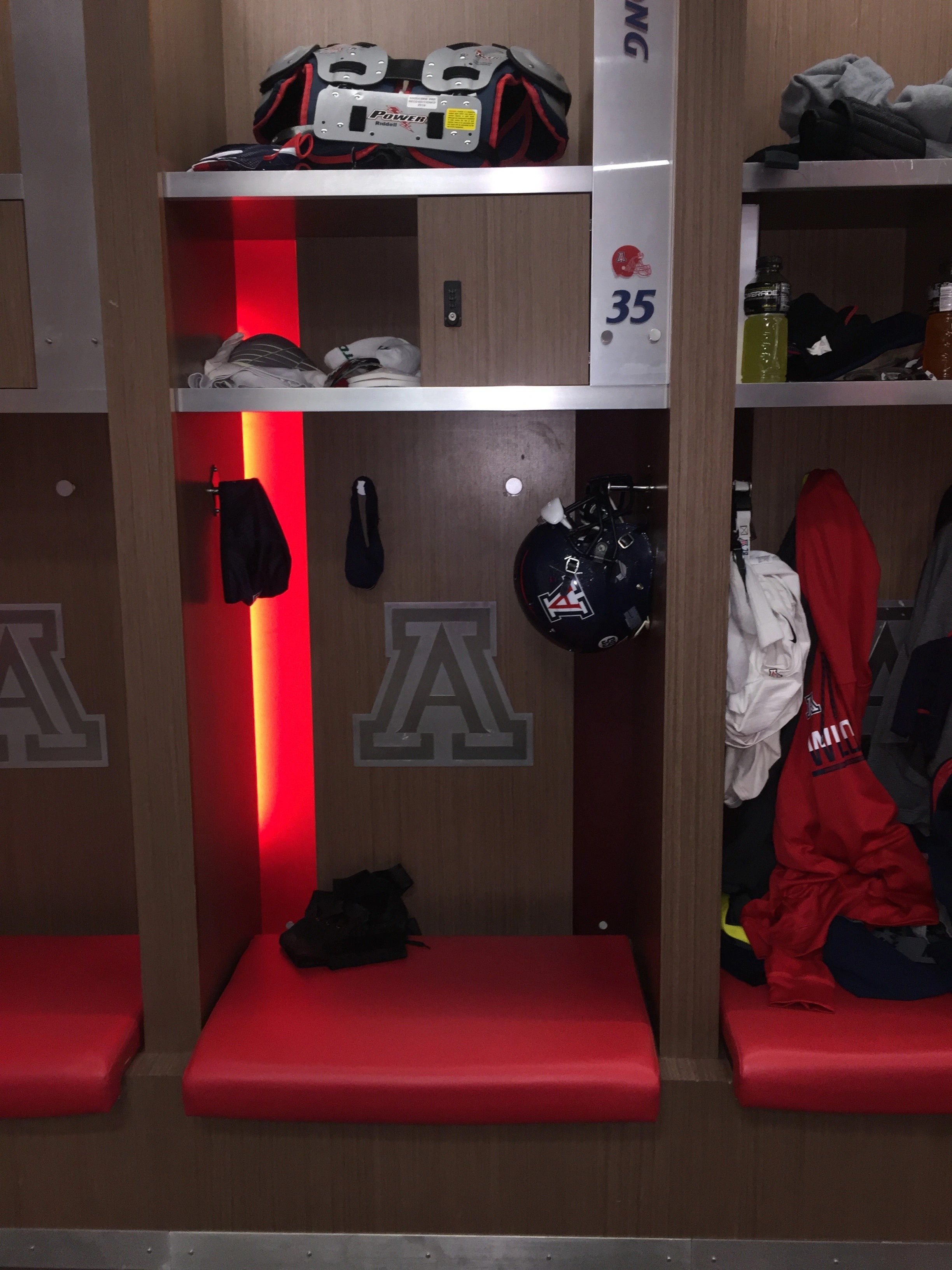 University of Arizona football players